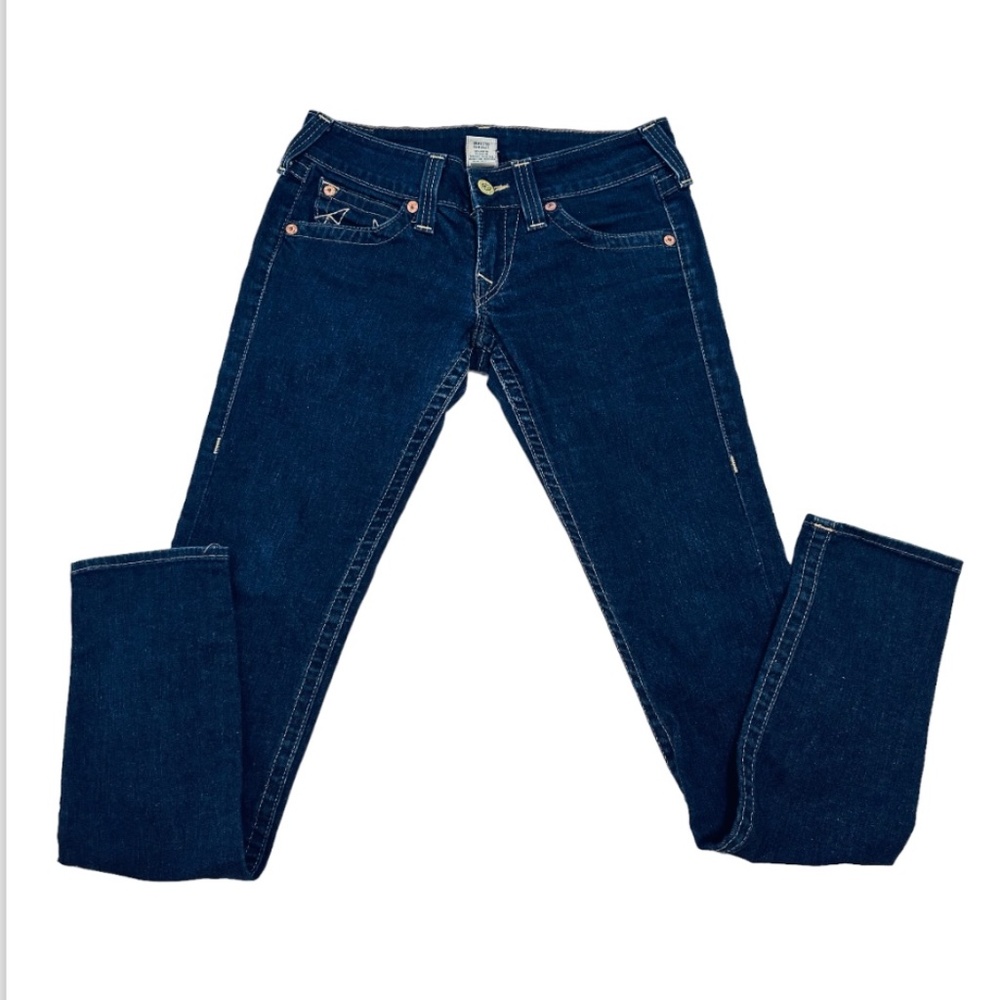 true religion blue pants size 28 excellent condition